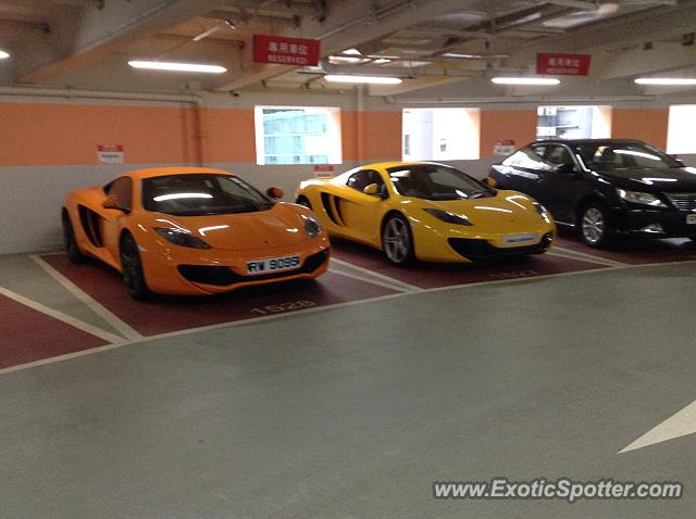 Mclaren MP4-12C spotted in Hong Kong, China