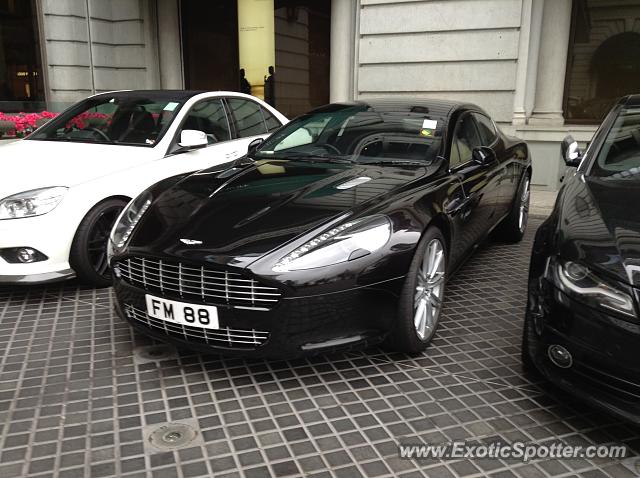 Aston Martin Rapide spotted in Hong Kong, China
