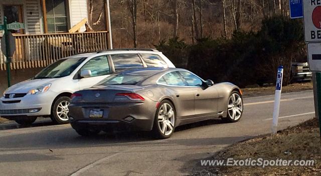 Fisker Karma spotted in Pittsburgh, Pennsylvania