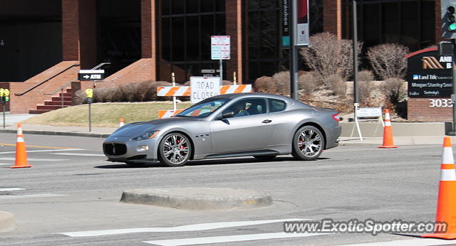 Maserati GranTurismo spotted in Denver, Colorado