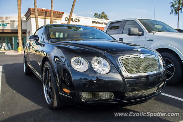 Bentley Continental spotted in Scottsdale, Arizona