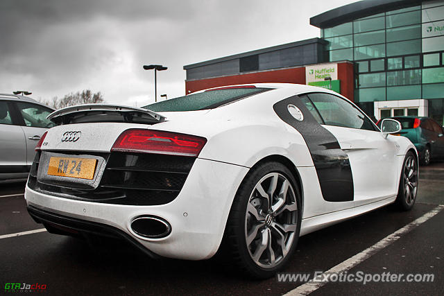 Audi R8 spotted in Wakefield, United Kingdom