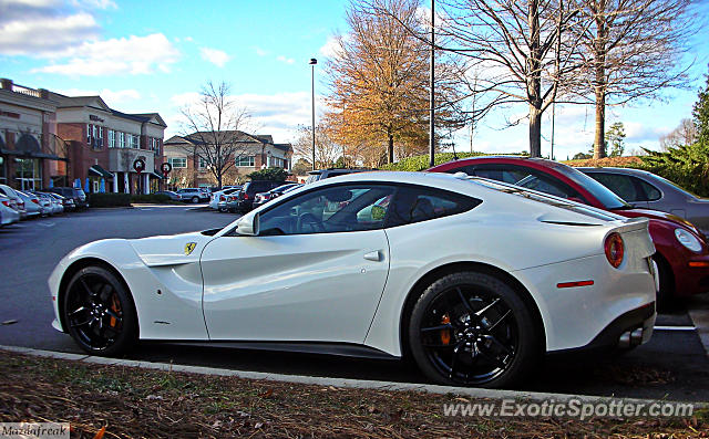 Ferrari F12 spotted in Cary, North Carolina