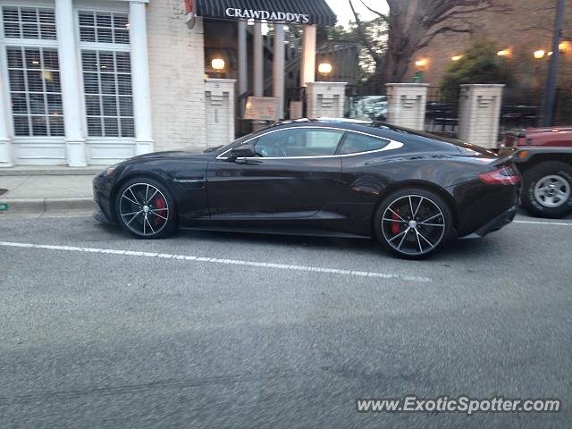 Aston Martin Vanquish spotted in Cookeville, Tennessee