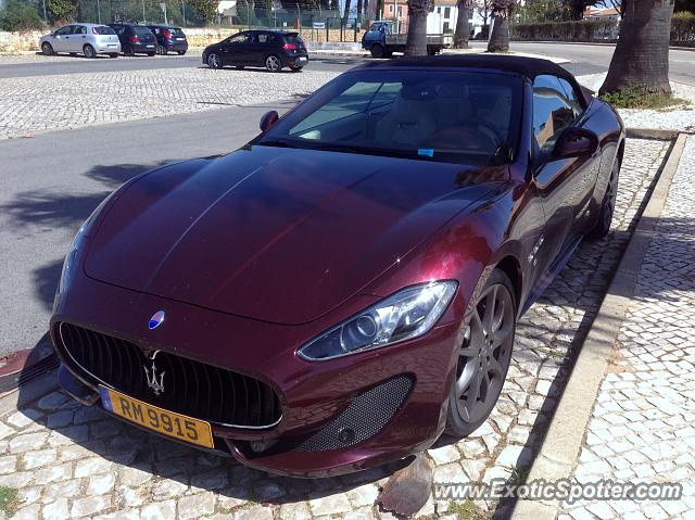 Maserati GranCabrio spotted in Vilamoura, Portugal