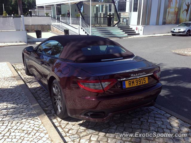 Maserati GranCabrio spotted in Vilamoura, Portugal