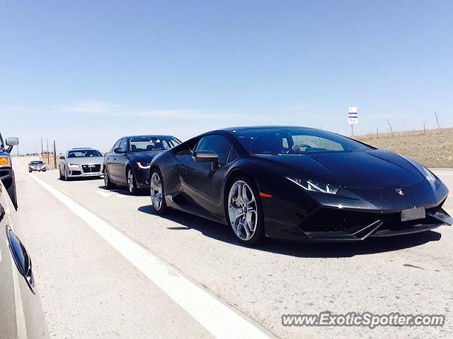 Lamborghini Huracan spotted in Castle rock, Colorado