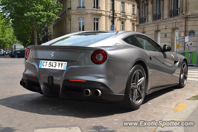Ferrari F12 spotted in Paris, France