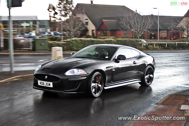 Jaguar XKR spotted in Wakefield, United Kingdom