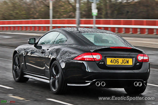 Jaguar XKR spotted in Wakefield, United Kingdom