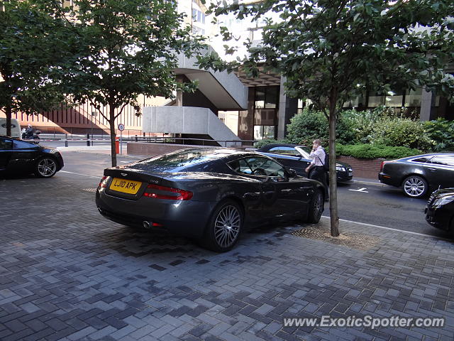 Aston Martin DB9 spotted in Unknow, United Kingdom