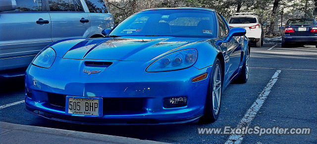 Chevrolet Corvette Z06 spotted in Closter, New Jersey