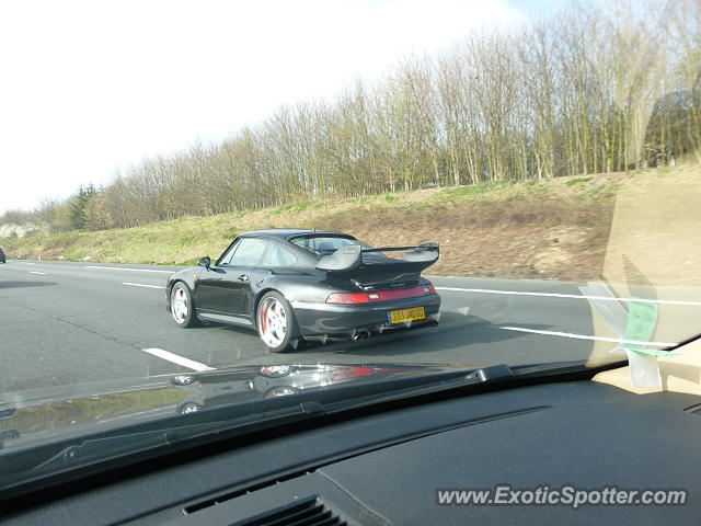 Porsche 911 Turbo spotted in Mons, Belgium