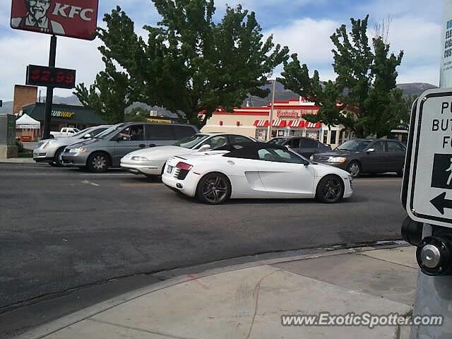 Audi R8 spotted in Bountiful, Utah