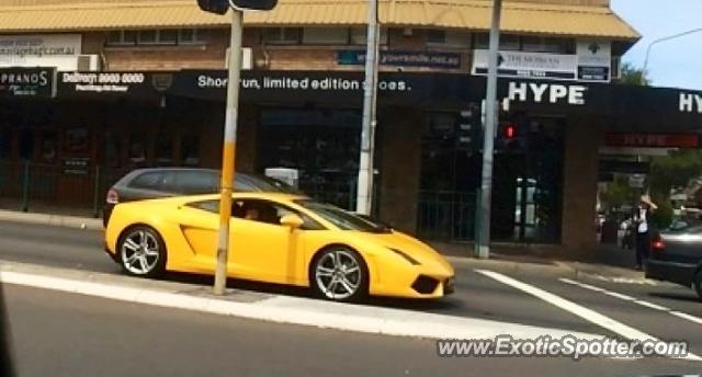 Lamborghini Gallardo spotted in Mosman, Australia