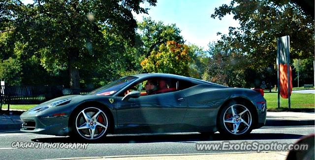 Ferrari 458 Italia spotted in Cherry Creek, Colorado