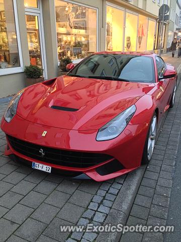 Ferrari F12 spotted in Bielefeld, Germany