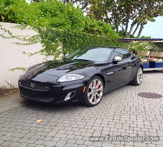 Jaguar XKR spotted in Boca Grande, Florida