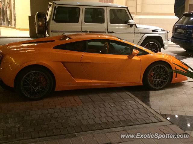 Lamborghini Gallardo spotted in Doha, Qatar