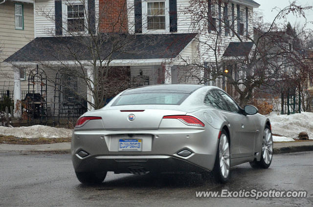 Fisker Karma spotted in Grand Rapids, Michigan