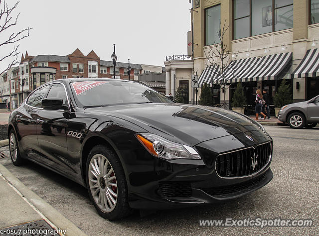 Maserati Quattroporte spotted in Cleveland, Ohio
