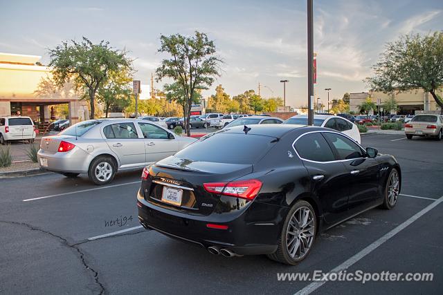 Maserati Ghibli spotted in Scottsdale, Arizona