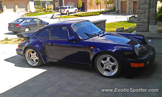 Porsche 911 Turbo spotted in London, Ontario, Canada