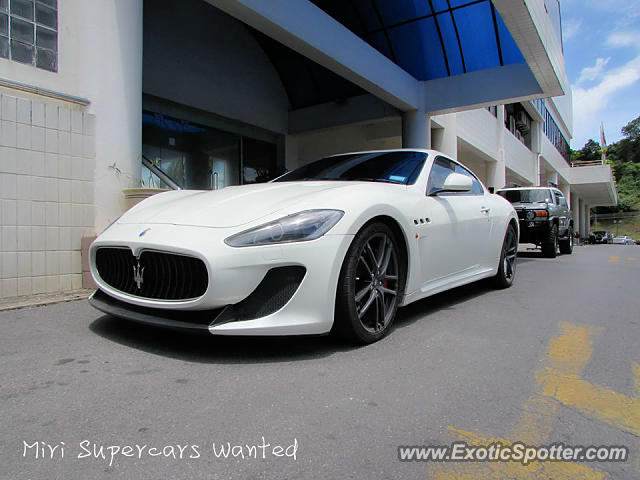 Maserati GranTurismo spotted in Miri,Sarawak, Malaysia