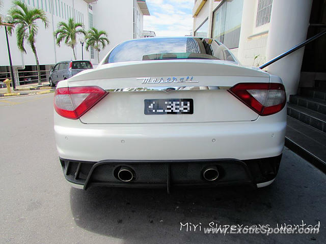 Maserati GranTurismo spotted in Miri,Sarawak, Malaysia