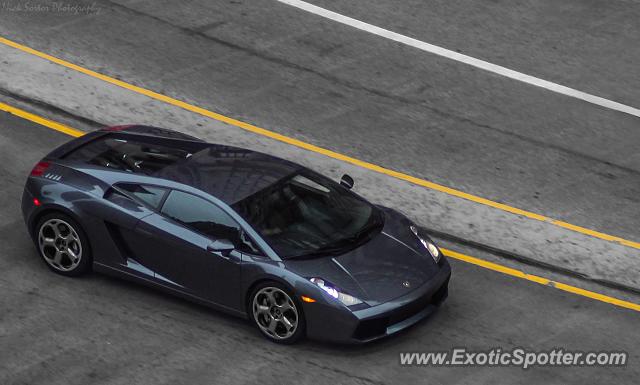 Lamborghini Gallardo spotted in Chicago, Illinois