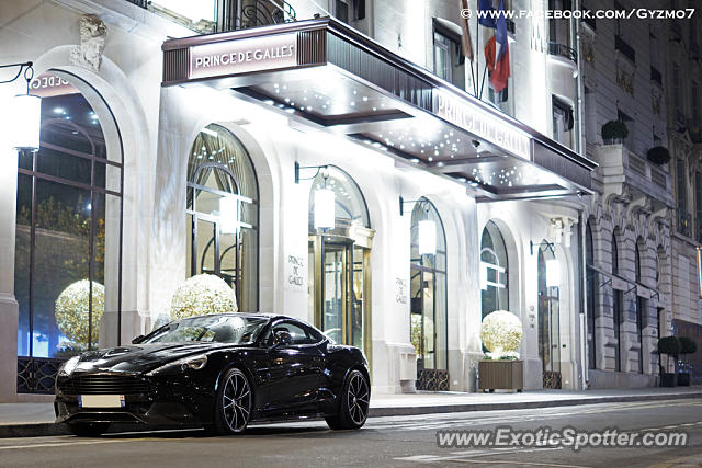 Aston Martin Vanquish spotted in Paris, France