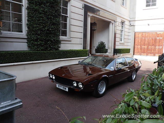 Lamborghini Espada spotted in London, United Kingdom