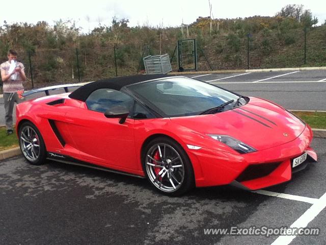 Lamborghini Gallardo spotted in Exeter, United Kingdom