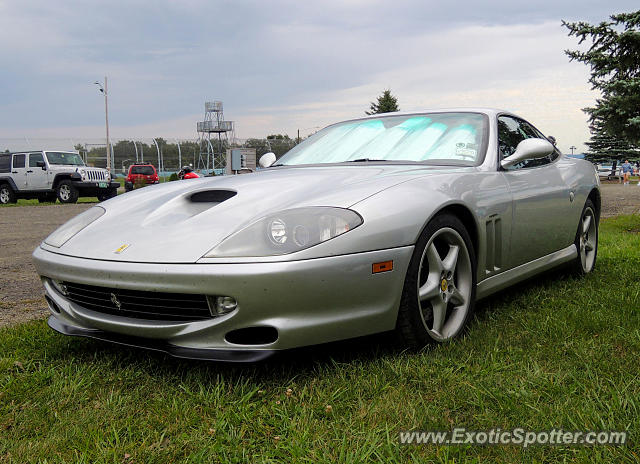 Ferrari 550 spotted in Watkins Glen, New York