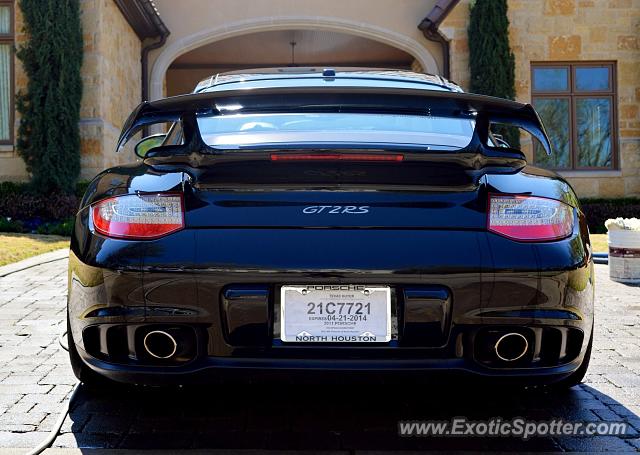 Porsche 911 GT2 spotted in Dallas, Texas