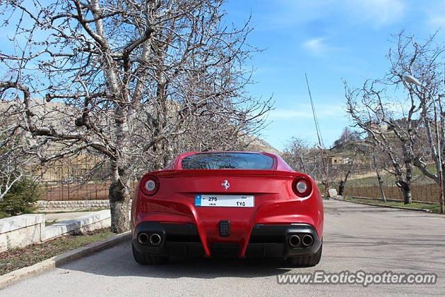 Ferrari F12 spotted in Beirut, Lebanon