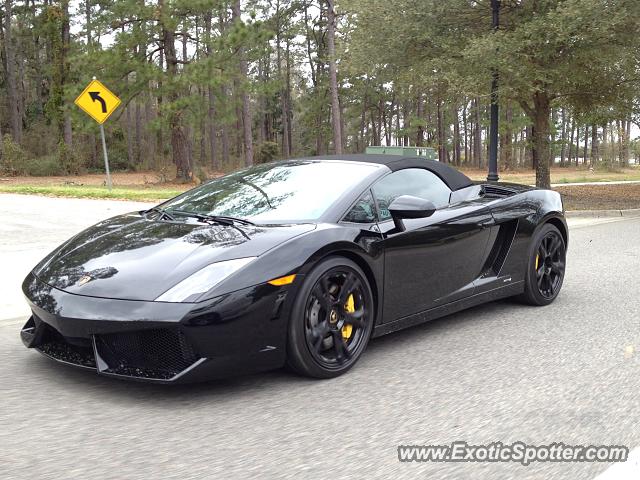 Lamborghini Gallardo spotted in Myrtle Beach, South Carolina