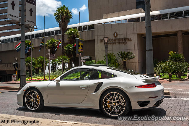 Porsche 911 Turbo spotted in Sandton, South Africa