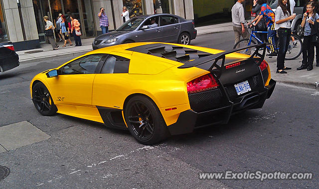 Lamborghini Murcielago spotted in Toronto, Ontario, Canada