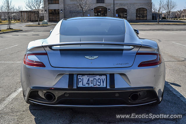 Aston Martin Vanquish spotted in Leawood, Kansas
