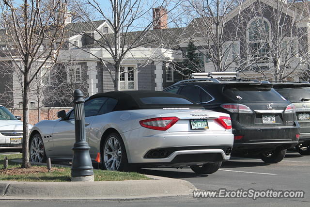 Maserati GranCabrio spotted in Denver, Colorado