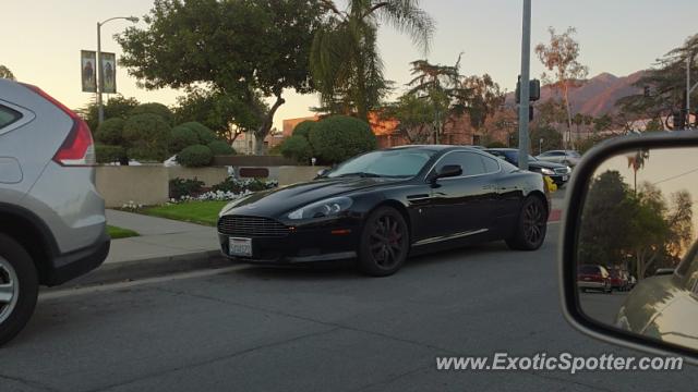 Aston Martin DB9 spotted in Arcadia, California