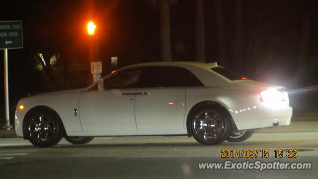 Rolls Royce Ghost spotted in Daytona Beach, Florida