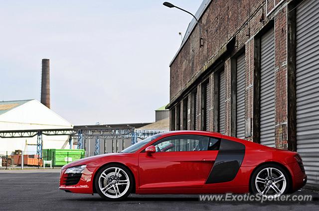 Audi R8 spotted in Lille, France