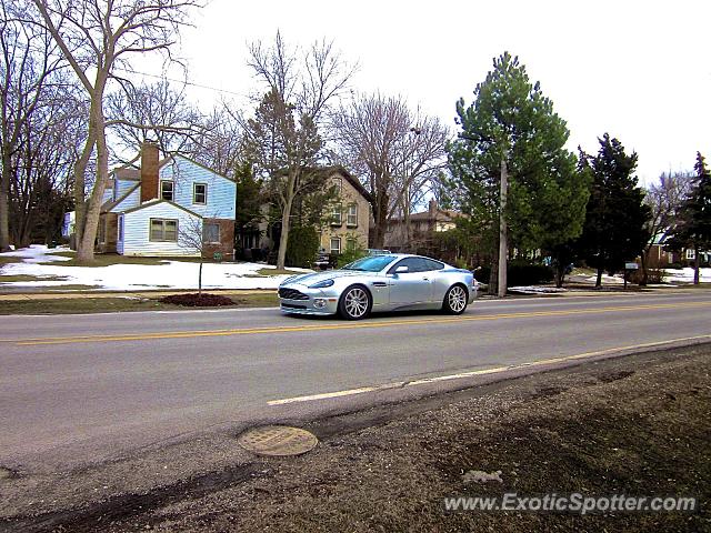 Aston Martin Vanquish spotted in Northfield, Illinois