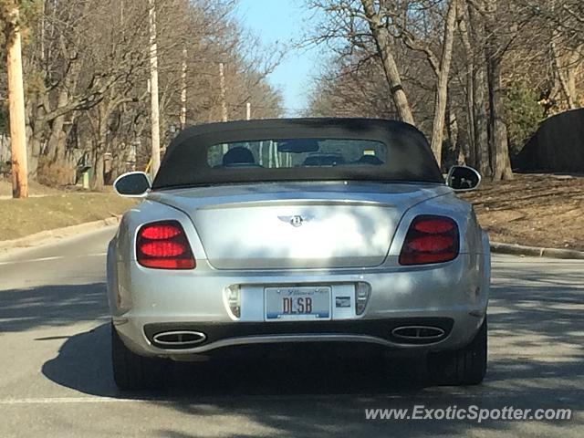Bentley Continental spotted in Glencoe, Illinois