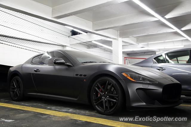 Maserati GranTurismo spotted in New York, New York
