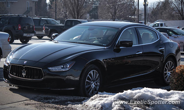 Maserati Ghibli spotted in Salt Lake City, Utah