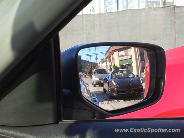 Ferrari 458 Italia spotted in Torranc, California
