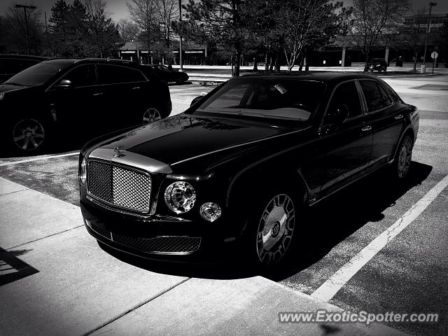 Bentley Mulsanne spotted in Beachwood, Ohio
